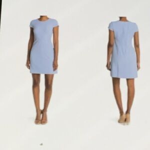 Eliza J Powder Blue Sheath Dress